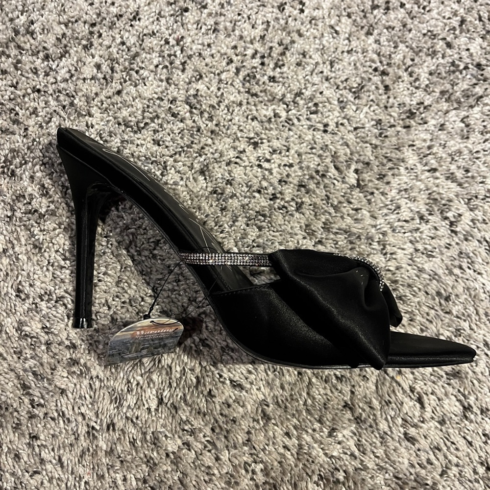 London Rag Rhinestone Heels - Picture 3 of 3